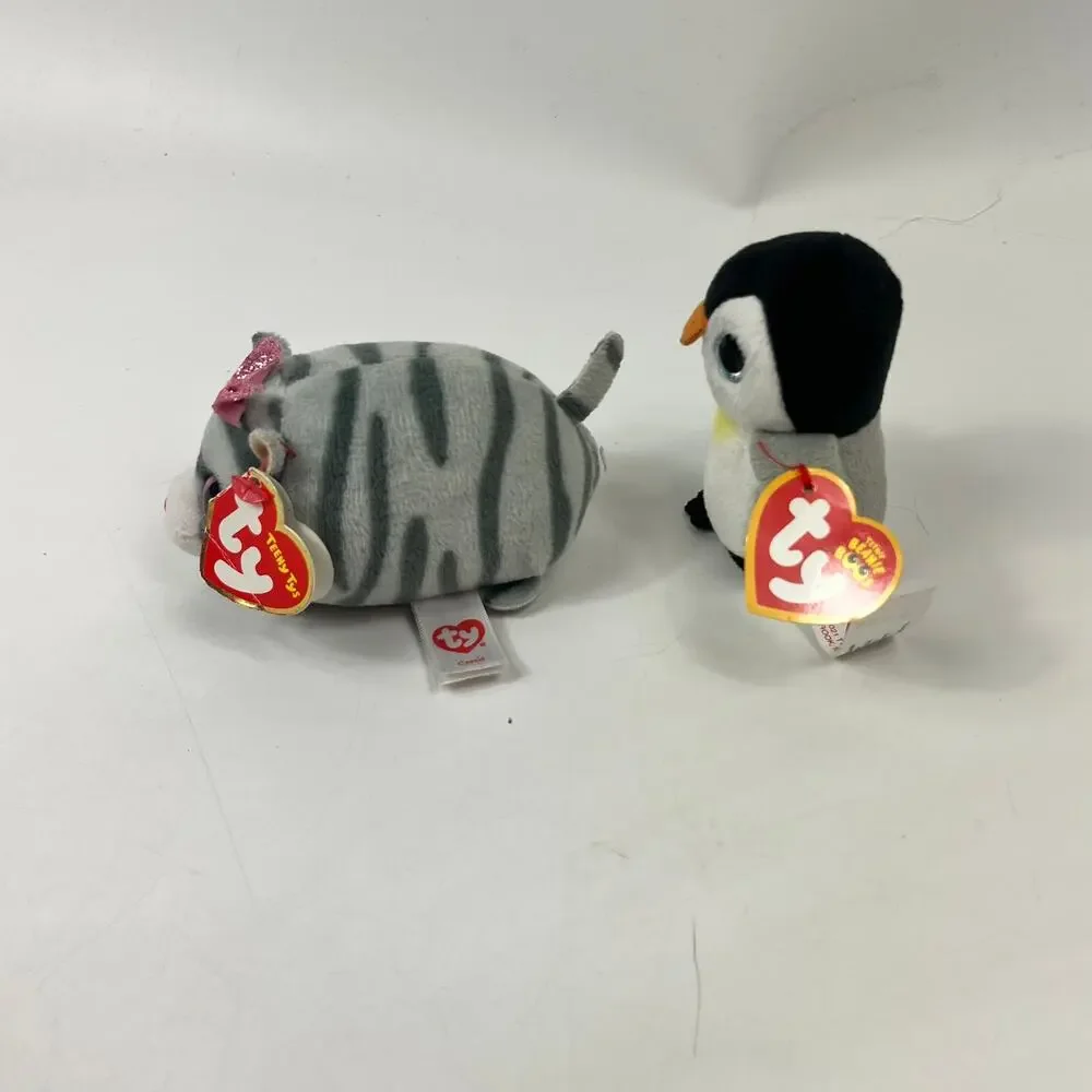 Ty Beanie Boos Plush Lot of 6 Giselle, Glamour, Yago & More Mixed Sizes Tags
